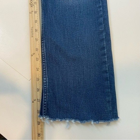 Wrangle Raw Hem Straight Leg Denim Blue Jeans Women’s Size 4 - Picture 13 of 13